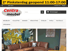 Tablet Screenshot of centrameubelshop.nl